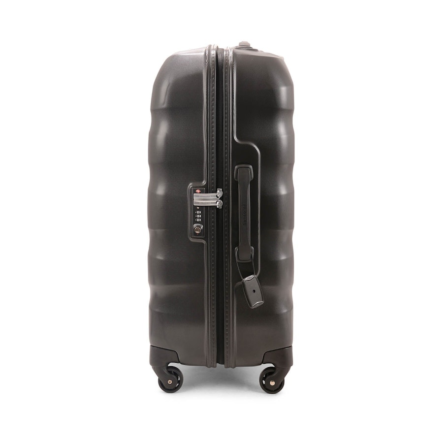 Samsonite Engenero Diamond 69cm Hardside Spinner Suitcase Black Black