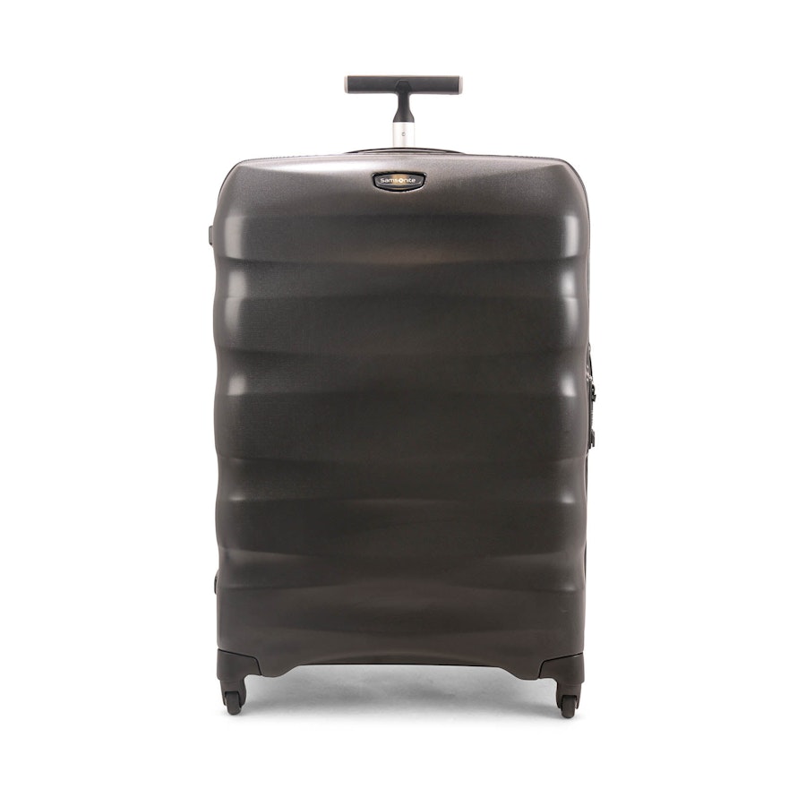 Samsonite Engenero Diamond 75cm Hardside Spinner Suitcase Black Black