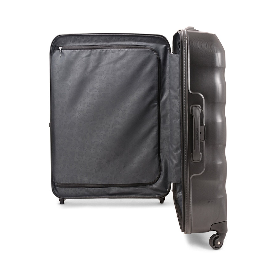 Samsonite Engenero Diamond 75cm & 75cm Hardside Luggage Set Black Black
