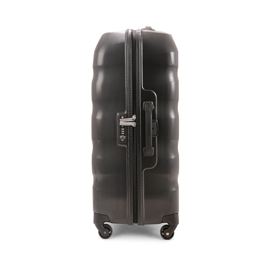 Samsonite Engenero Diamond 55cm & 75cm Hardside Luggage Set Black Black