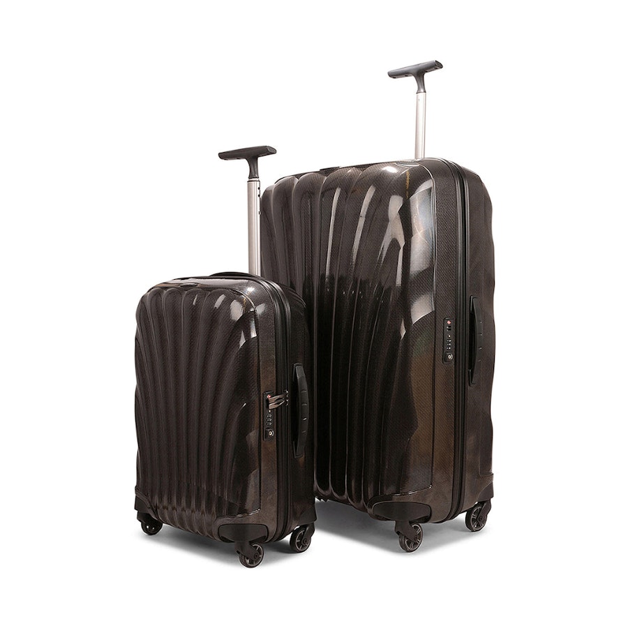 Samsonite Cosmolite 3.0 55cm & 81cm CURV Luggage Set Black Black