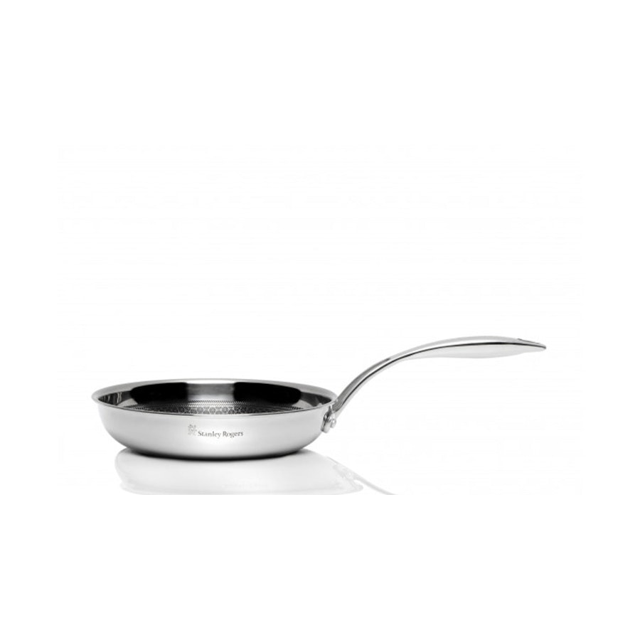 Stanley Rogers Matrix 20cm Non-Stick Frypan Stainless Steel Stainless Steel