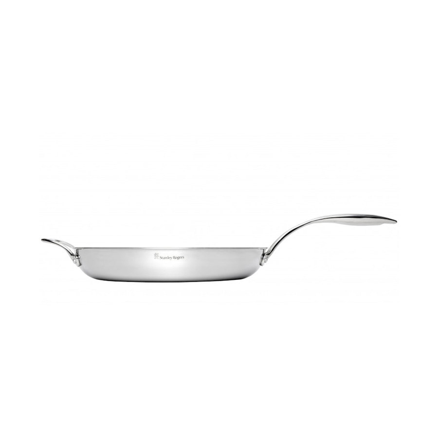 Stanley Rogers Matrix 32cm Non-Stick Frypan Stainless Steel Stainless Steel