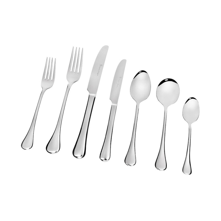 Stanley Rogers Modena 56 Piece Cutlery Set Stainless Steel Stainless Steel