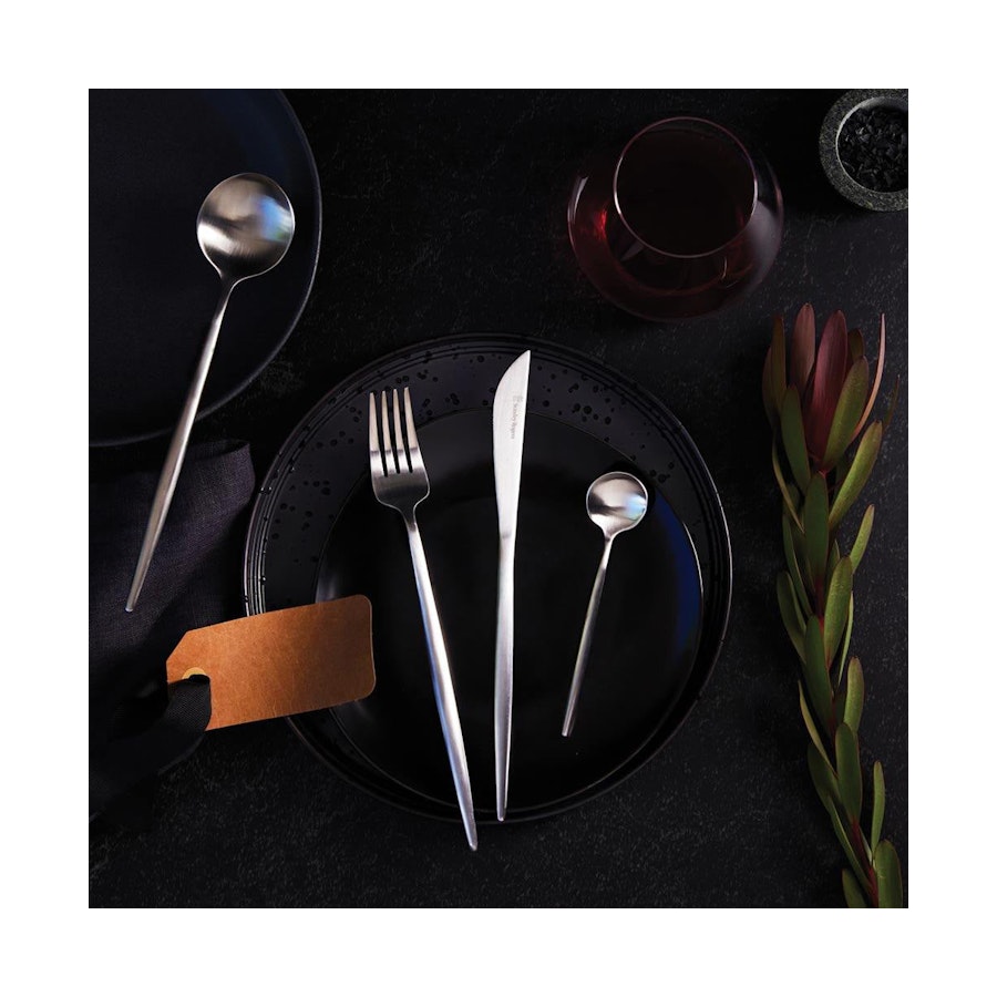 Stanley Rogers Piper 16 Piece Satin Cutlery Set Stainless Steel Stainless Steel
