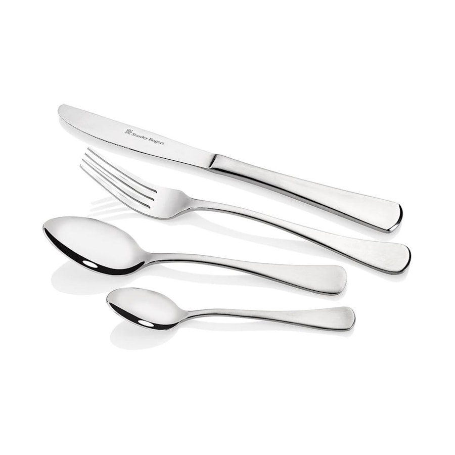 Stanley Rogers Metropolitan 56 Piece Cutlery Set Stainless Steel Stainless Steel