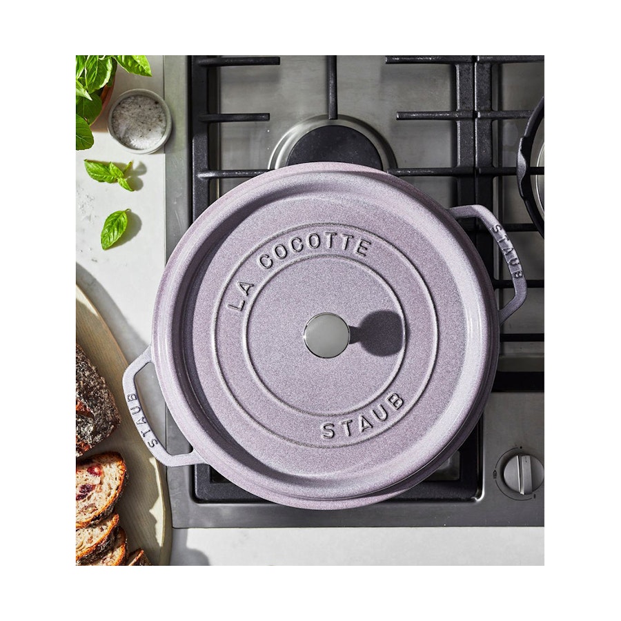 Staub 20cm (2.2L) Round Cocotte Blossom Blossom