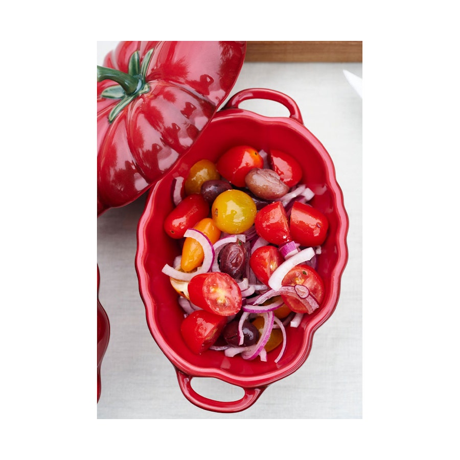 Staub 25cm (2.9L) Tomato Cocotte Cherry Red Cherry Red