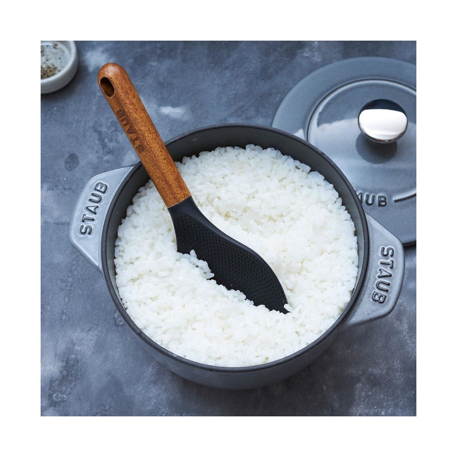 Staub Rice Spoon Black/Natural Black/Natural