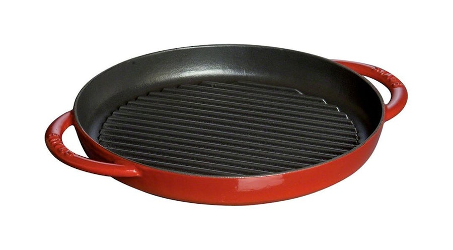 Staub 26cm Pure Grill Pan Red Red