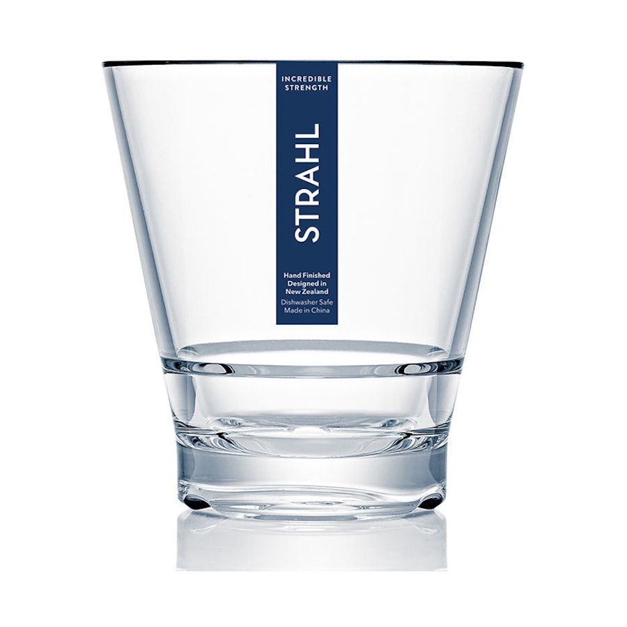 Strahl CapellaStack 414ml Plastic DOF Tumbler Set of 4 Clear Clear