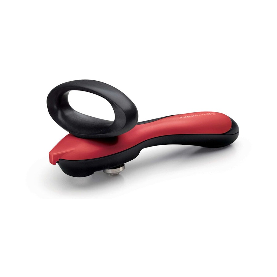 Tupperware Ergologics Smooth Edge Can Opener Red Red