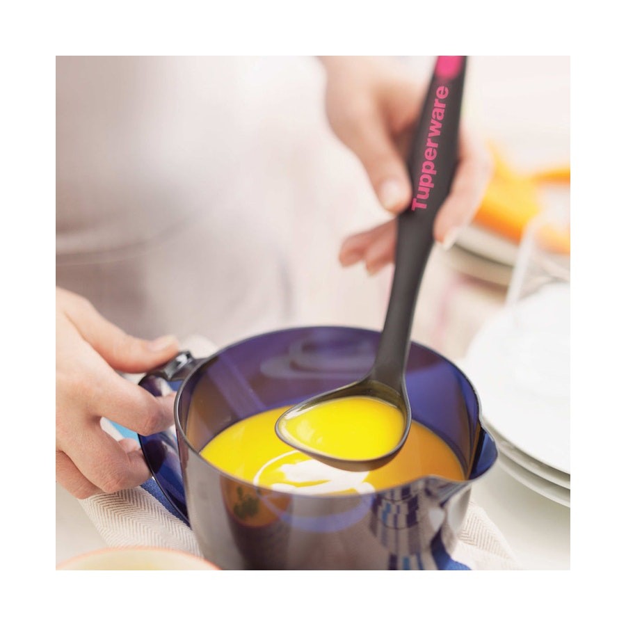 Tupperware KP Small Gravy Ladle Black Black