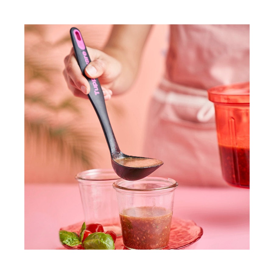 Tupperware KP Small Gravy Ladle Black Black