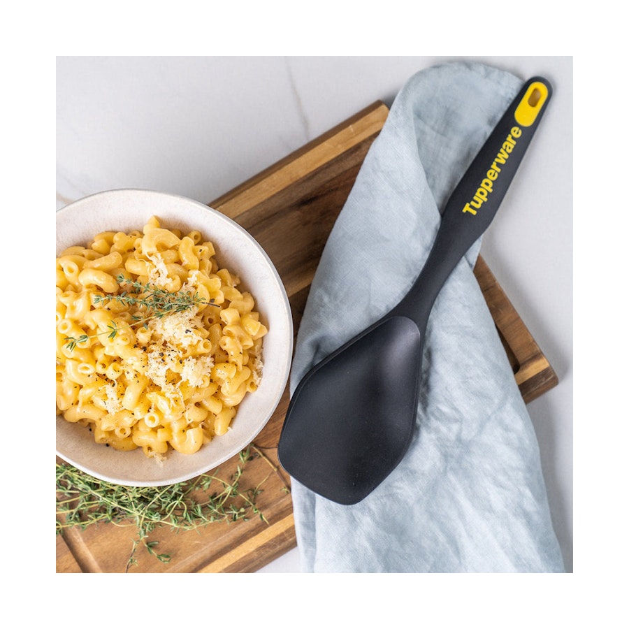 Tupperware KP Serving Spoon Black Black