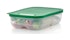 Tupperware VentSmart Rectangle Medium Low 1.8L Container (Set of 4) Green