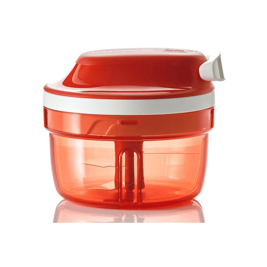 Tupperware Supersonic Compact Chopper Red Red