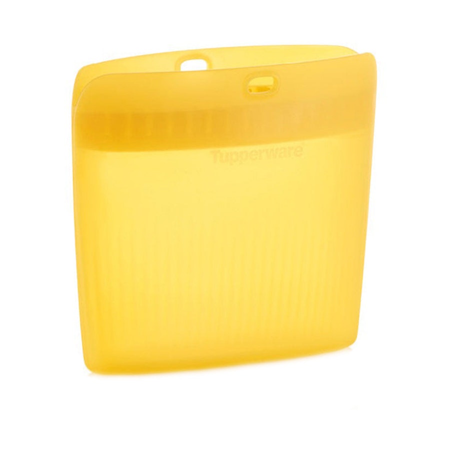 Tupperware Ultimate Silicone Bag Small (Set of 4) Water Papaya Water Papaya
