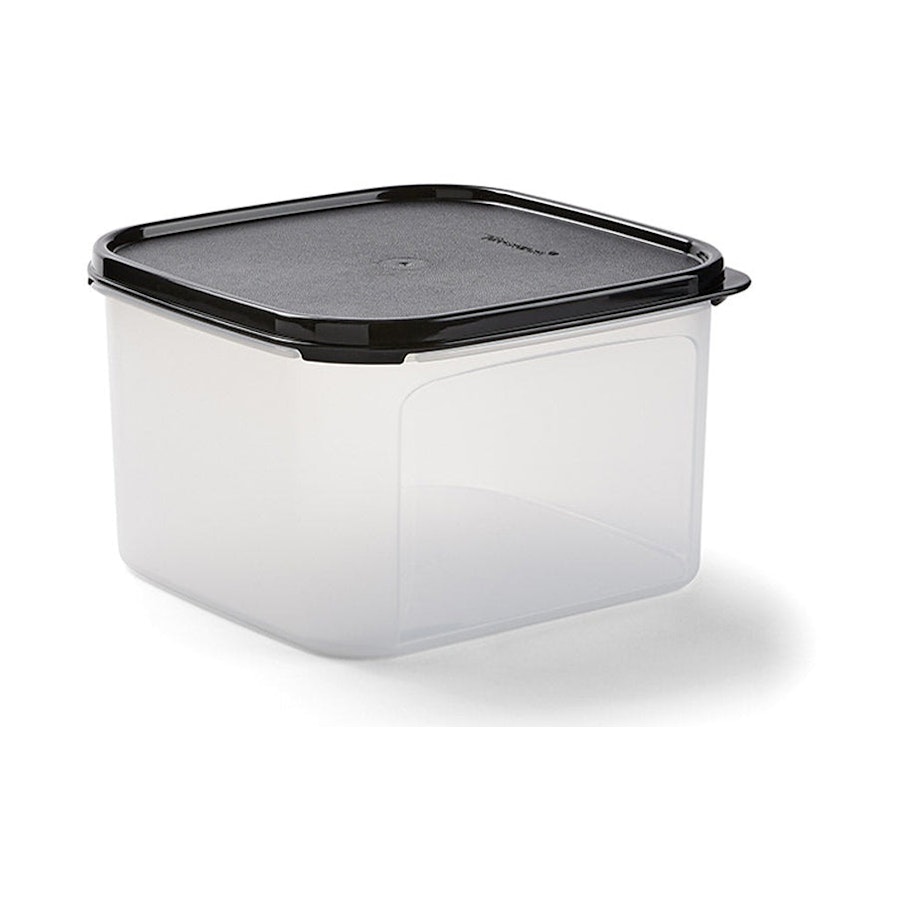 Tupperware Modular Mates Square #2 Black Black