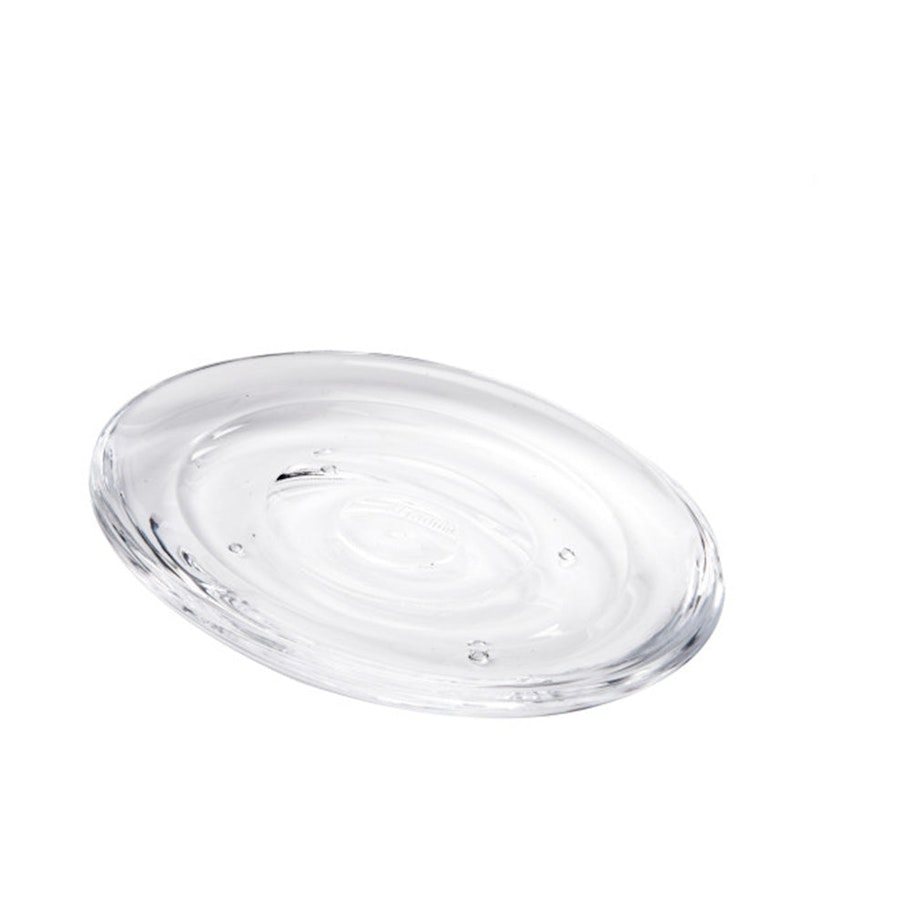 Umbra Droplet Soap Dish Clear Clear