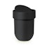 Umbra Touch Waste Can with Lid Black