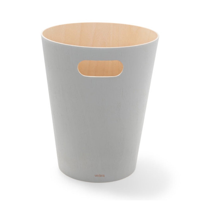 Umbra Woodrow Trash Can (7.5L) Grey Grey