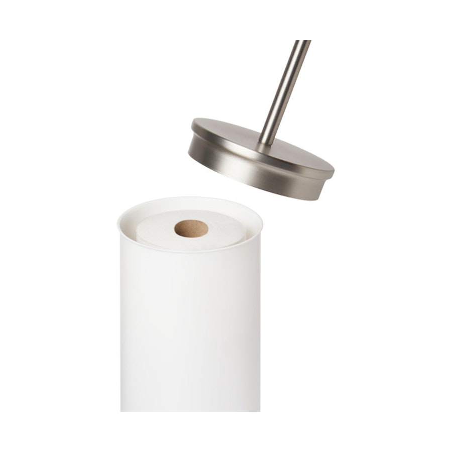 Umbra Portoloo Toilet Paper Stand White/Nickel White/Nickel