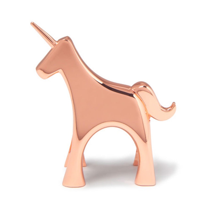Umbra Anigram Unicorn Ring Holder Copper Copper