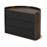 Umbra Moona Storage Box Black/Walnut