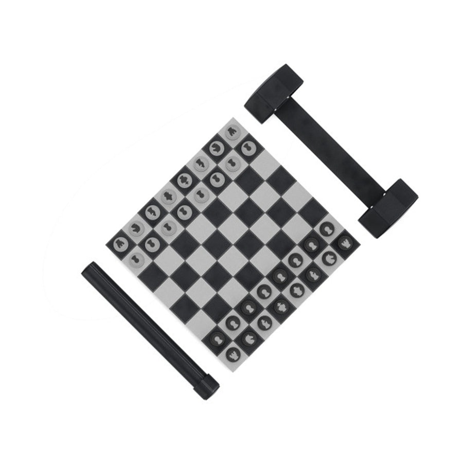Umbra Rolz Chess/Checkers Set Black Black