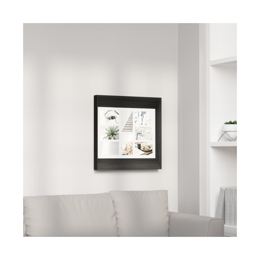 Umbra Lookout Wall Multi-Picture Frame Black Black