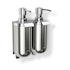 Umbra Junip Wall Mounted Double Soap Pump Stainless Steel