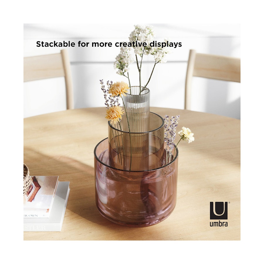 Umbra Layla Small Vase Clear Clear