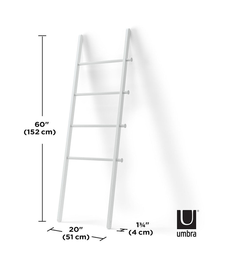 Umbra Leana Ladder Rack White White