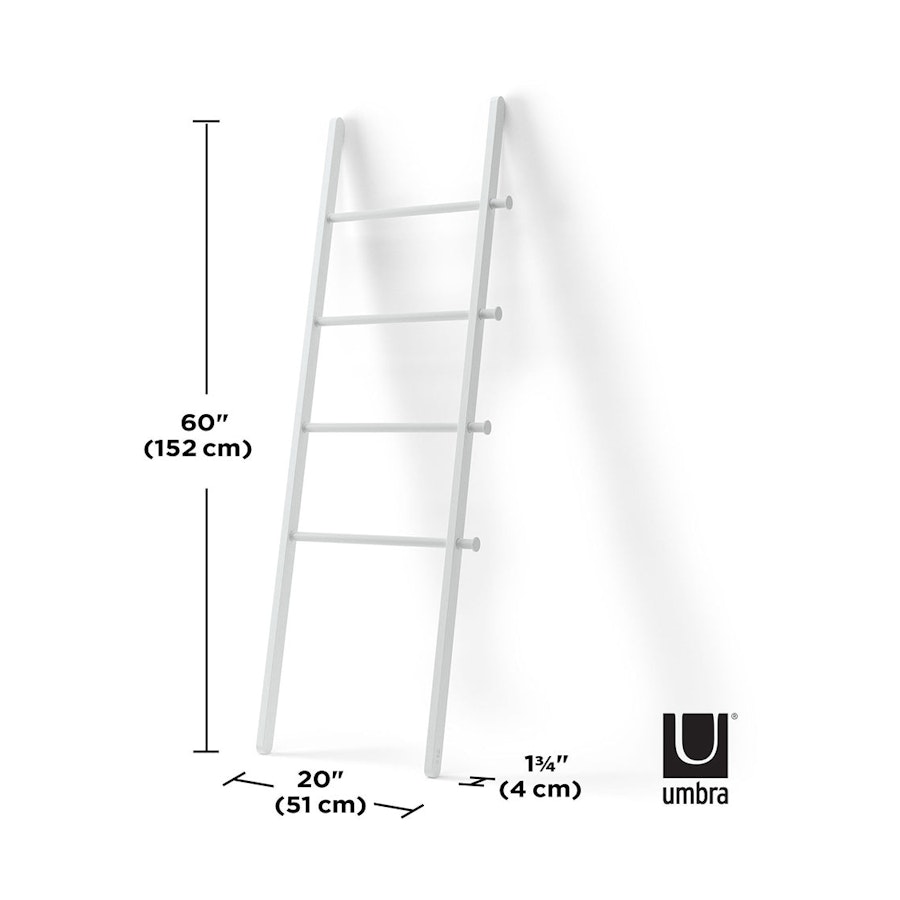 Umbra Leana Ladder Rack White White