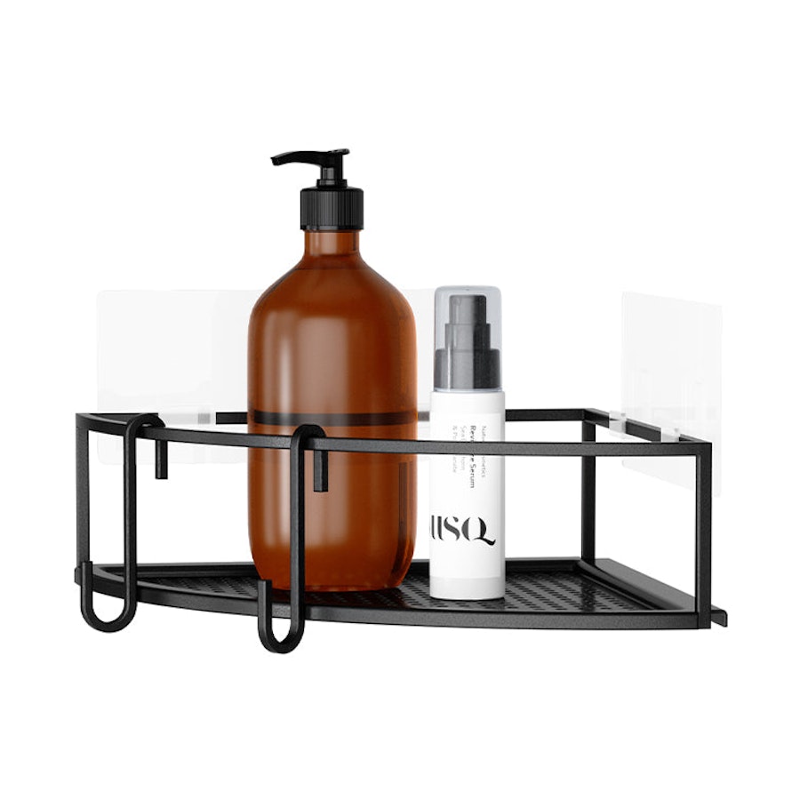 Umbra Cubiko Corner Bins (Set of 2) Black Black