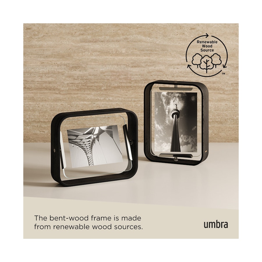 Umbra Bellwood Picture Frame - 13 x 18cm Black Black