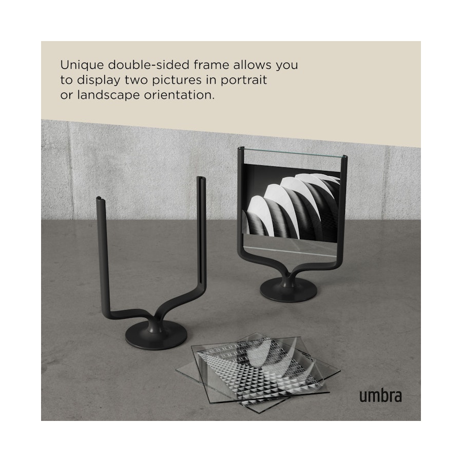 Umbra Wishbone Picture Frame Black Black