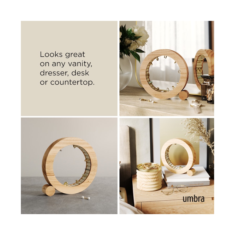 Umbra Ferris Jewellery Organiser Natural Natural