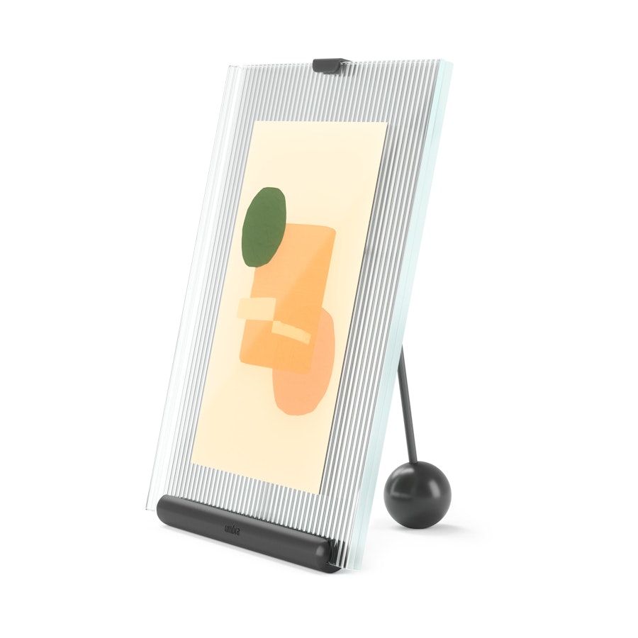 Umbra Flute 10 x 15cm Picture Frame Black Black