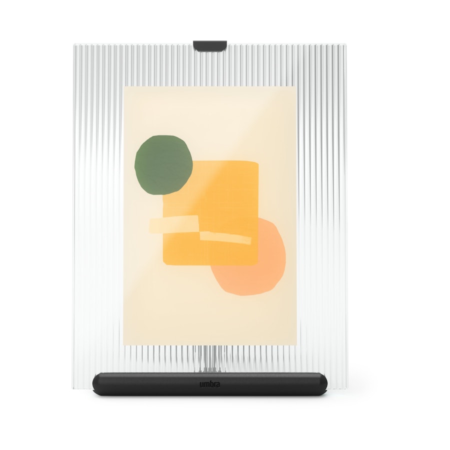 Umbra Flute 10 x 15cm Picture Frame Black Black