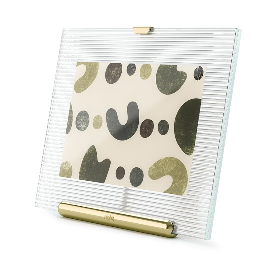 Umbra Flute 10 x 15cm Picture Frame Brass Brass