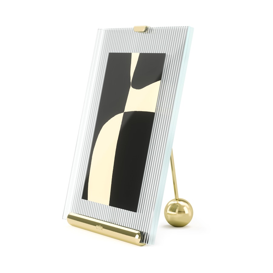 Umbra Flute 10 x 15cm Picture Frame Brass Brass