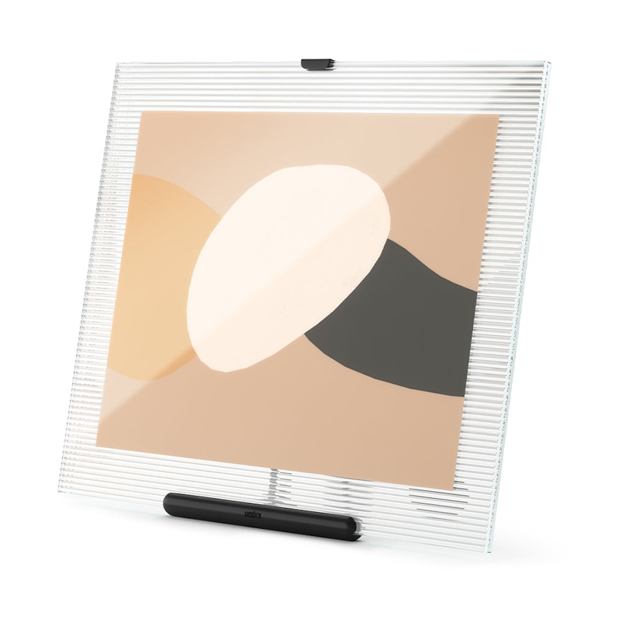 Umbra Flute 20 x 25cm Picture Frame Black Black