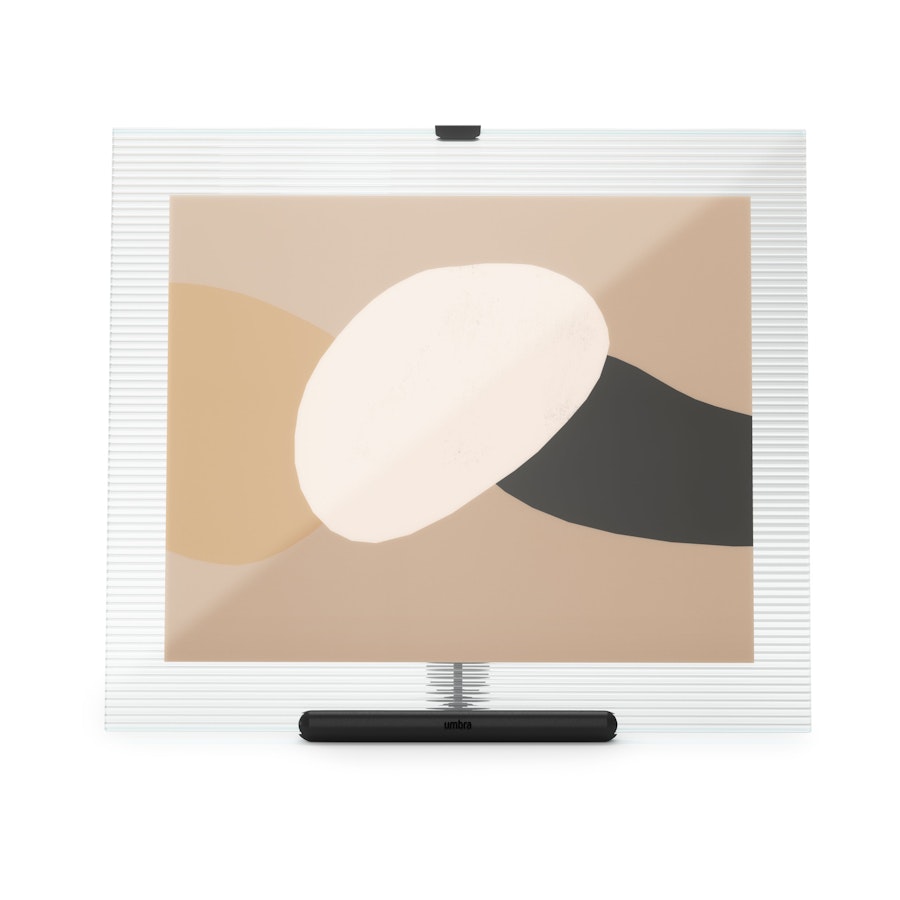 Umbra Flute 20 x 25cm Picture Frame Black Black