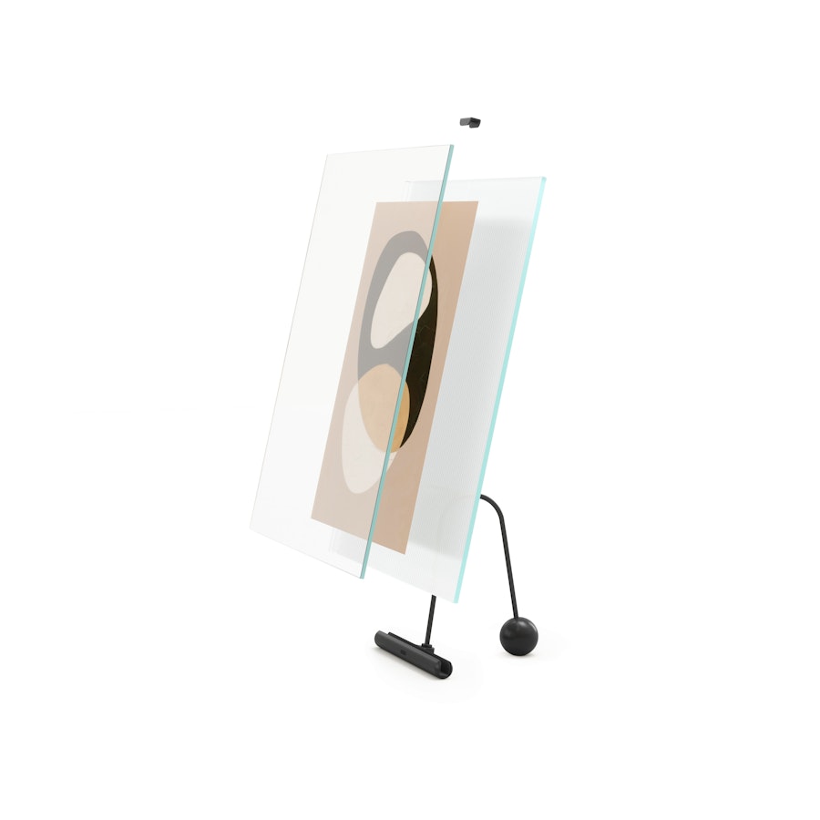 Umbra Flute 20 x 25cm Picture Frame Black Black