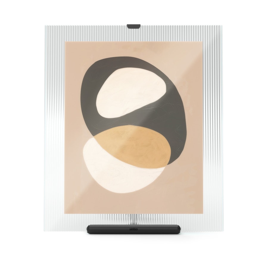 Umbra Flute 20 x 25cm Picture Frame Black Black