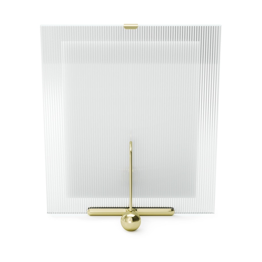 Umbra Flute 20 x 25cm Picture Frame Brass Brass