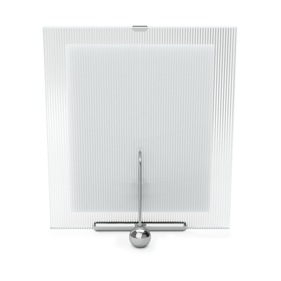 Umbra Flute 20 x 25cm Picture Frame Chrome Chrome