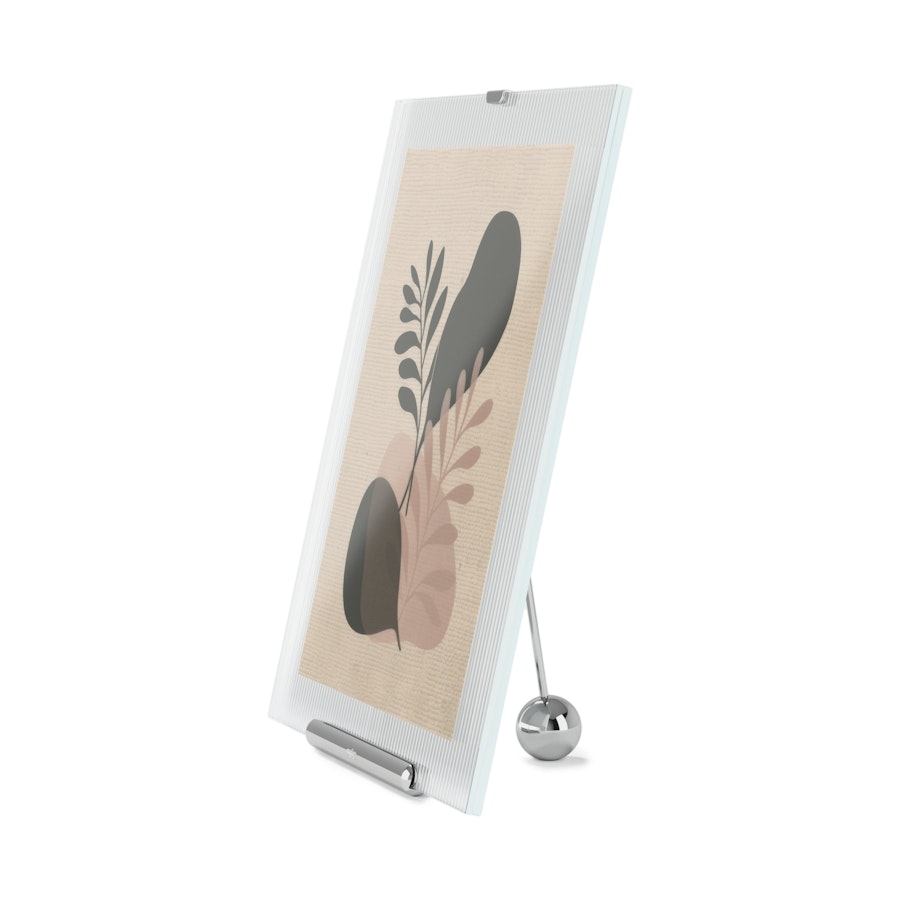 Umbra Flute 20 x 25cm Picture Frame Chrome Chrome